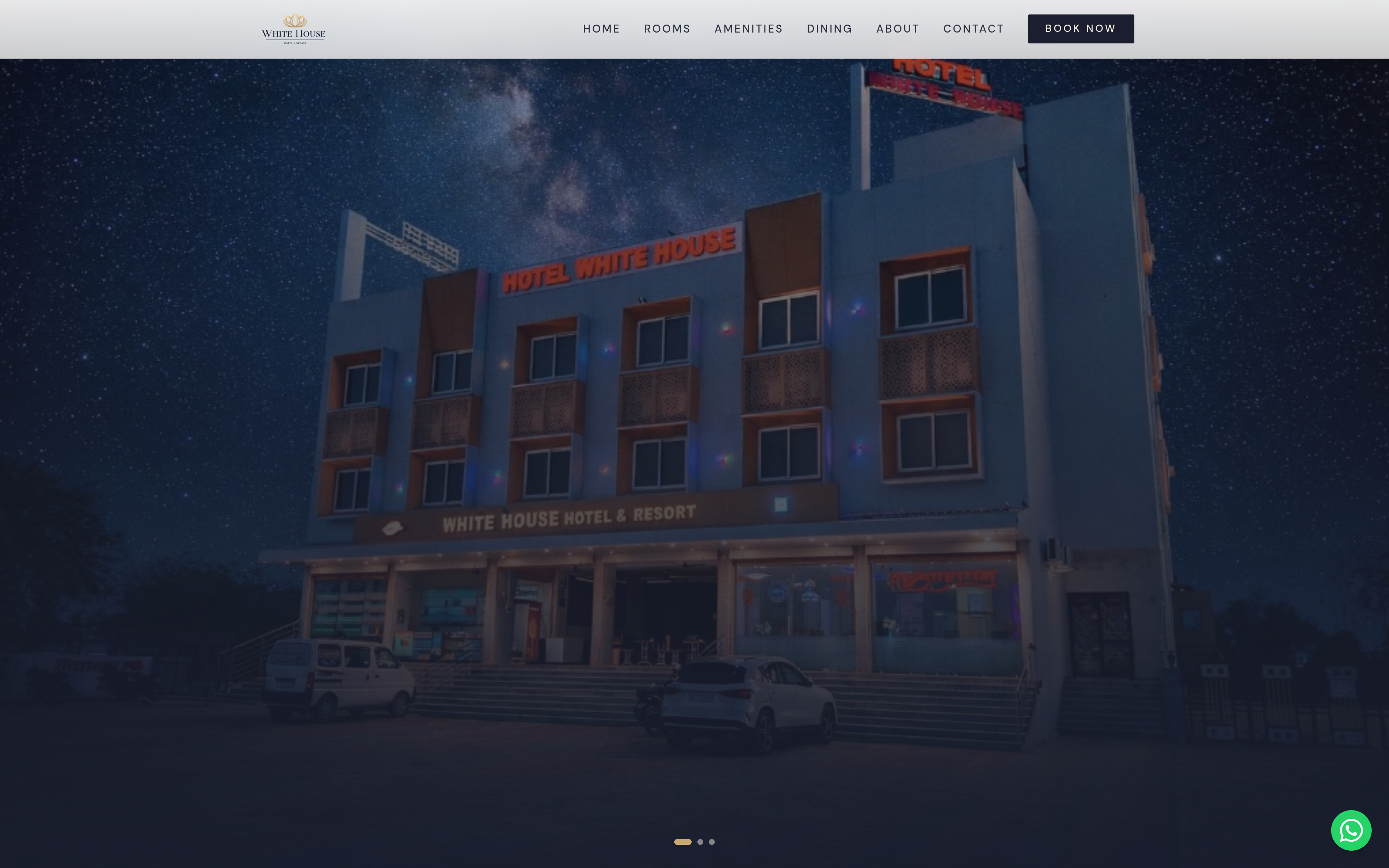 White House Hotel & Resort website preview